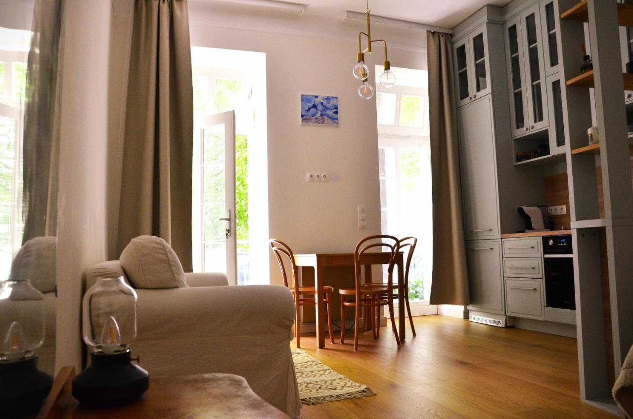 Central Vienna Apartment With Garden View المظهر الخارجي الصورة