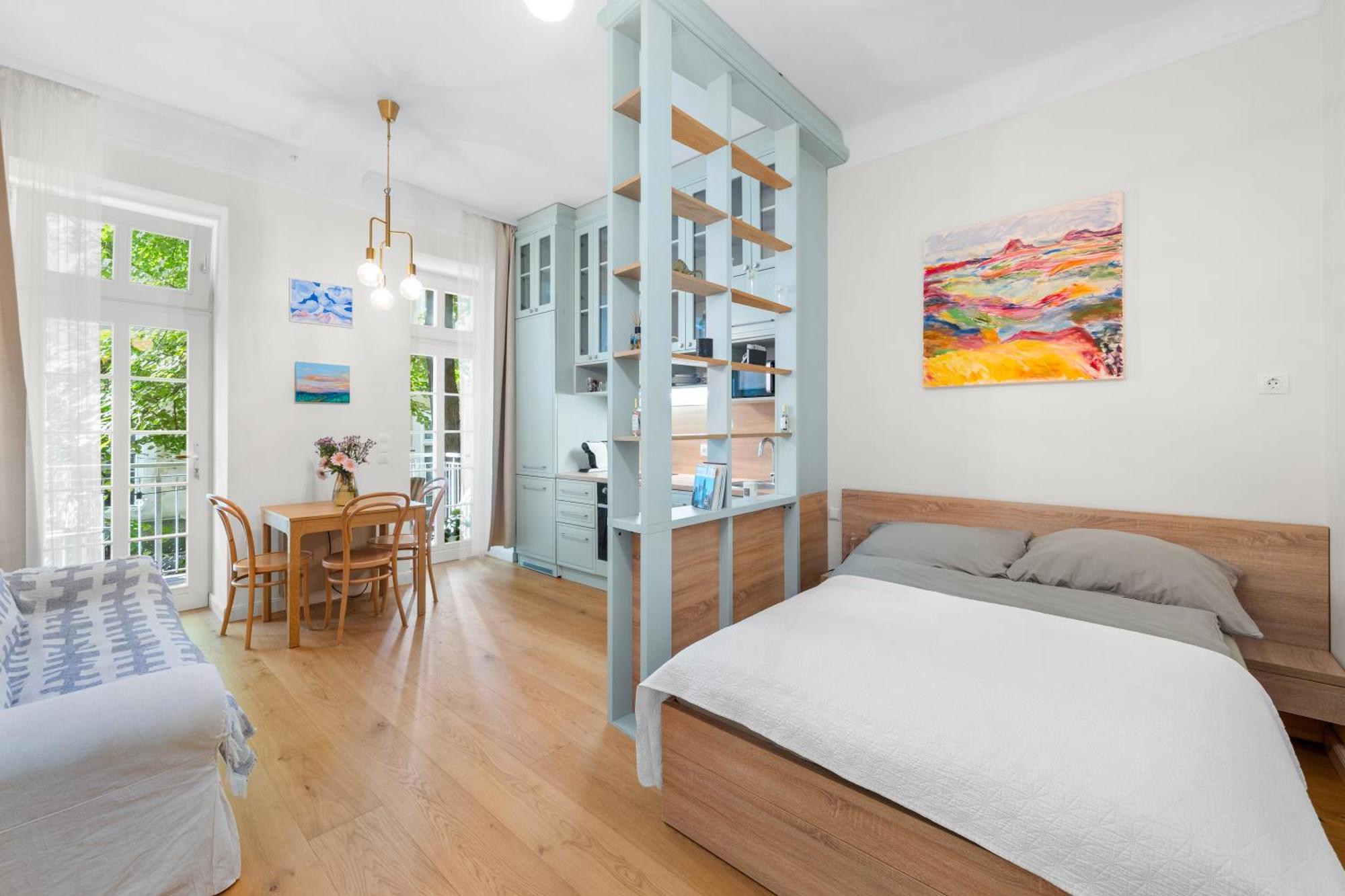 Central Vienna Apartment With Garden View المظهر الخارجي الصورة